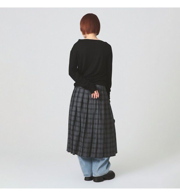 Ray BEAMS 「アシメ ネック ドレープ」|Tシャツ・カットソー|