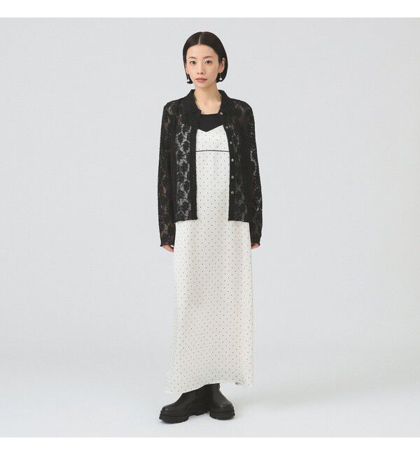 Ray BEAMS 「カット レース シャツ」|シャツ・ブラウス|