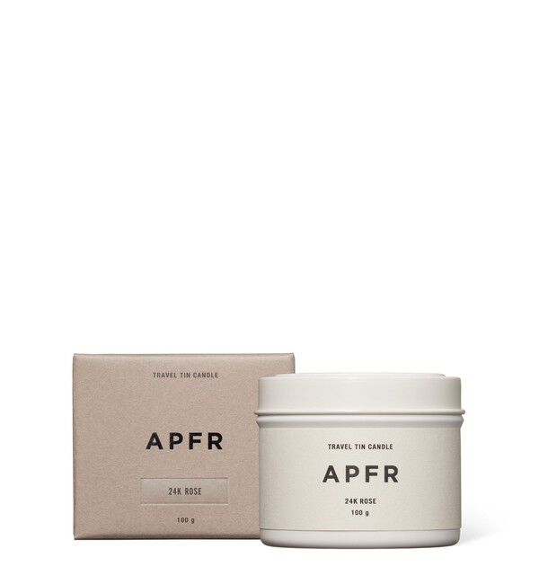 BEAMS「APFR / TRAVEL TIN CANDLE」|キャンドル|24K_ROSE