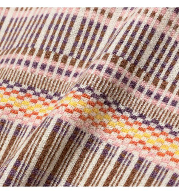 BEAMS PLUS「Half Zip Knit Polo Jacquard」|ポロシャツ|