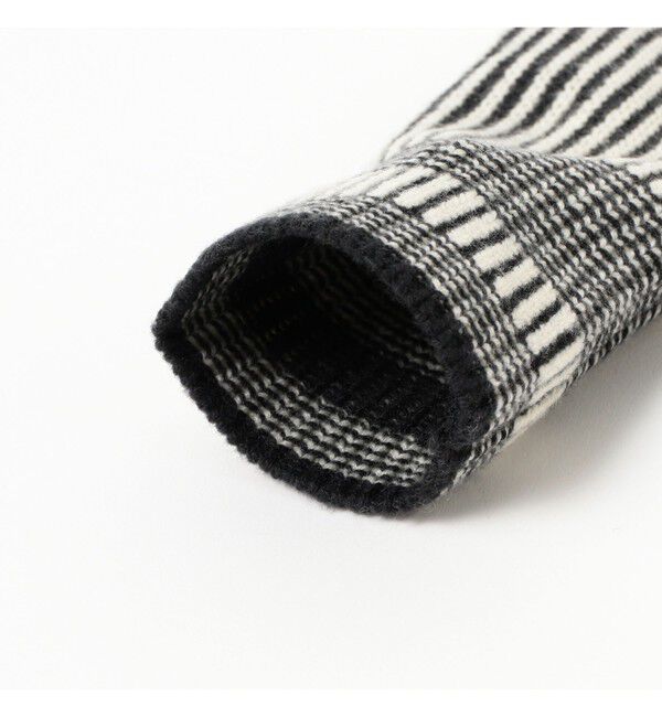 BEAMS PLUS「Wool Cashmere Rib Mitton」|手袋|