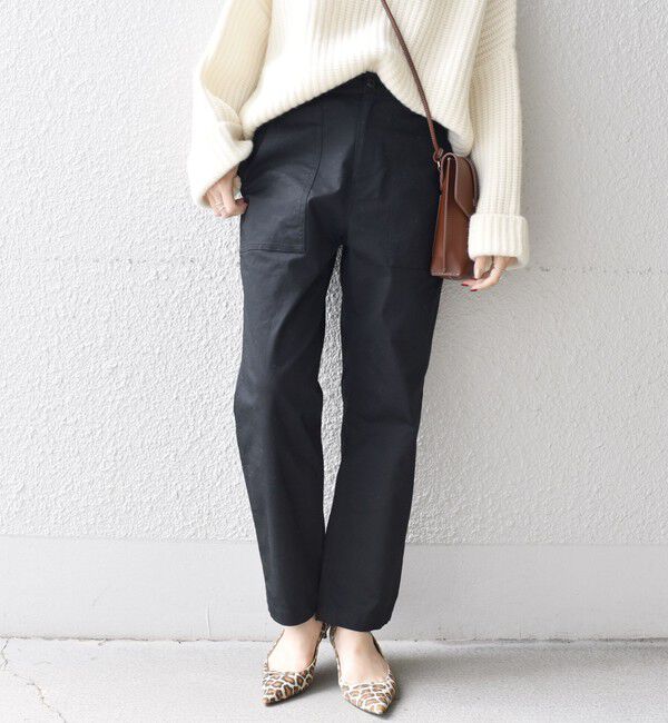 SHIPS for women「【WEB限定】ストレッチ ベーシック ベイカー パンツ」|その他|