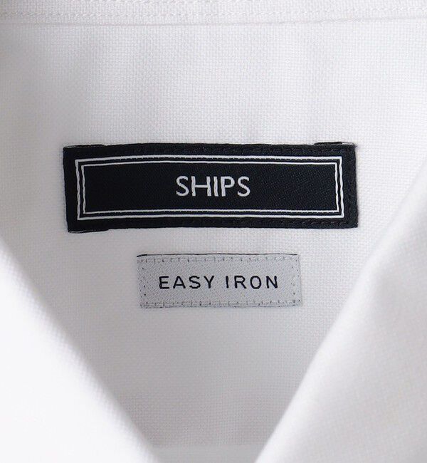 SHIPS「SHIPS: イージーアイロン 無地 イタリアンボタンダウン シャツ」|シャツ・ブラウス|