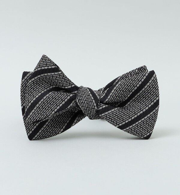 SHIPS「Puccini: フォーマル レジメンタルストライプ 蝶ネクタイ」|ネクタイ・蝶ネクタイ|