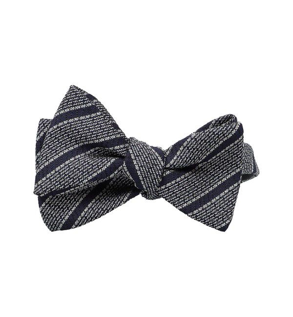 SHIPS「Puccini: フォーマル レジメンタルストライプ 蝶ネクタイ」|ネクタイ・蝶ネクタイ|コバルトブルー