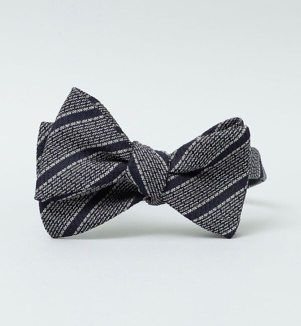 SHIPS「Puccini: フォーマル レジメンタルストライプ 蝶ネクタイ」|ネクタイ・蝶ネクタイ|