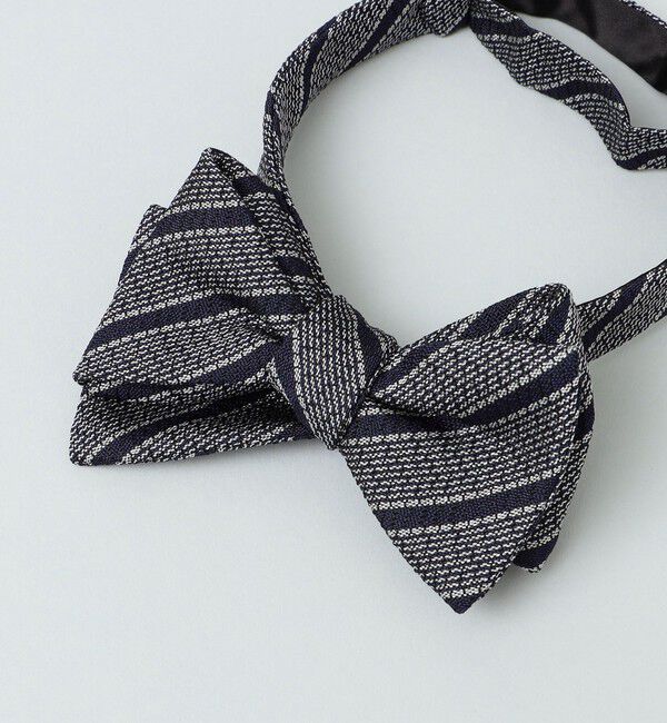 SHIPS「Puccini: フォーマル レジメンタルストライプ 蝶ネクタイ」|ネクタイ・蝶ネクタイ|