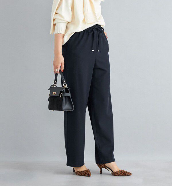 SHIPS for women「〈手洗い可能〉両面起毛ドロストパンツ ◇」|その他|