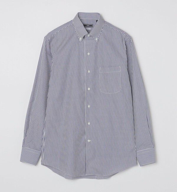 SHIPS「SHIPS: イージーアイロン ロンスト イタリアンボタンダウン シャツ」|シャツ・ブラウス|