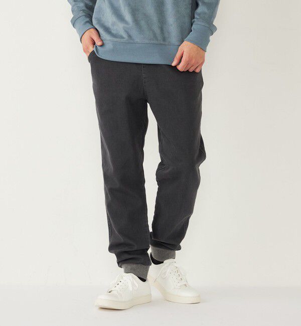 SHIPS Colors 「SHIPS Colors: 〈手洗い可能〉ストレッチ リブ パンツ◇」|その他|グレー