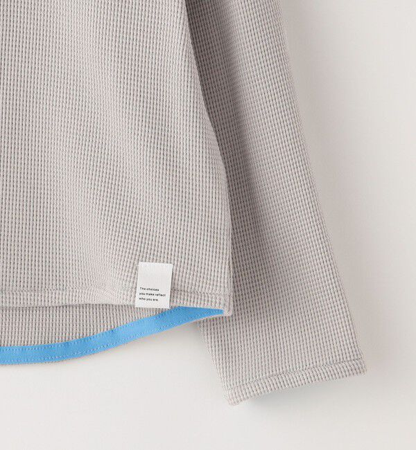 SHIPS KIDS「【SHIPS KIDS別注】THYARD:100～140cm / ソフト ワッフル 長袖 カットソー」|Tシャツ・カットソー|