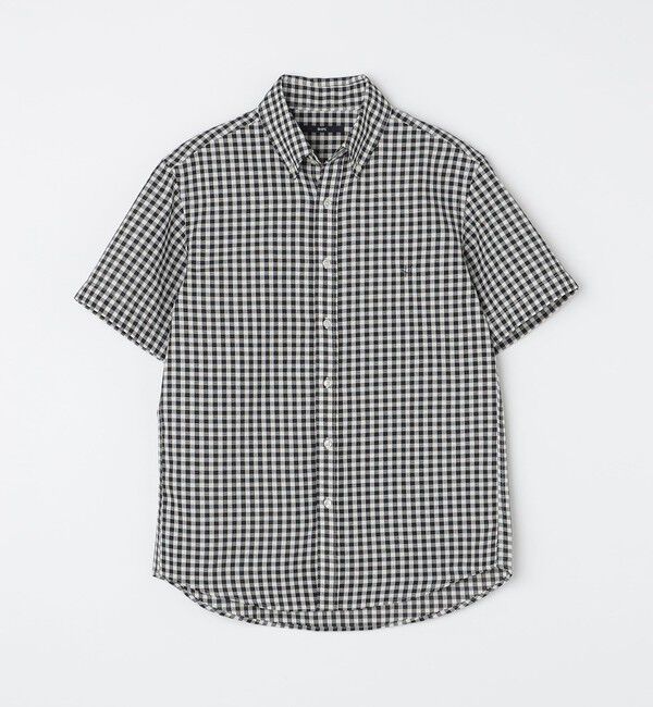 SHIPS「【WEB限定】SHIPS: 防シワ・吸水速乾 Drymix(R) ギンガムチェック パナマ シャツ」|シャツ・ブラウス|