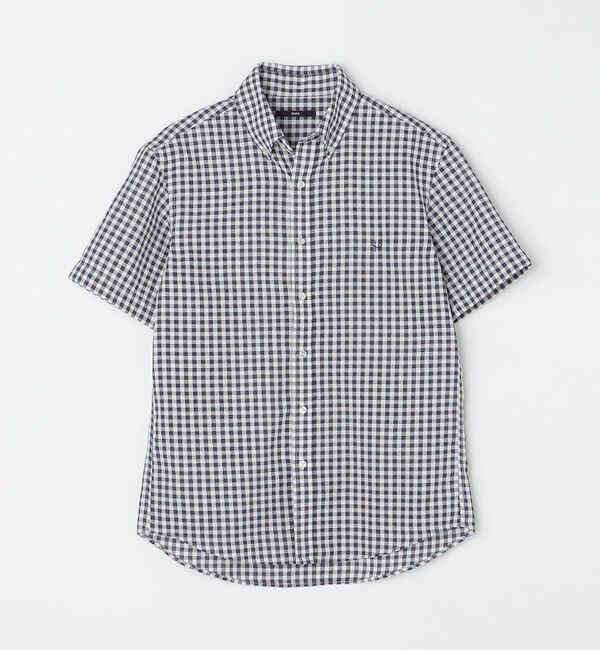 SHIPS「【WEB限定】SHIPS: 防シワ・吸水速乾 Drymix(R) ギンガムチェック パナマ シャツ」|シャツ・ブラウス|