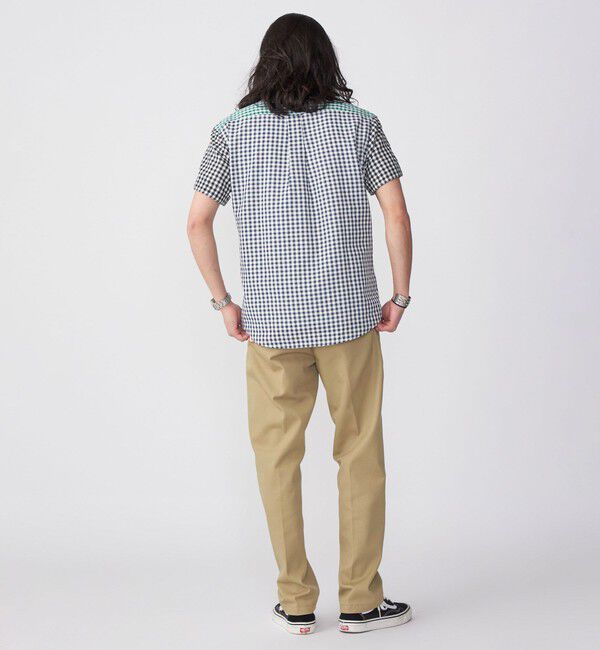 SHIPS「【WEB限定】SHIPS: 防シワ・吸水速乾 Drymix(R) ギンガムチェック パナマ シャツ」|シャツ・ブラウス|