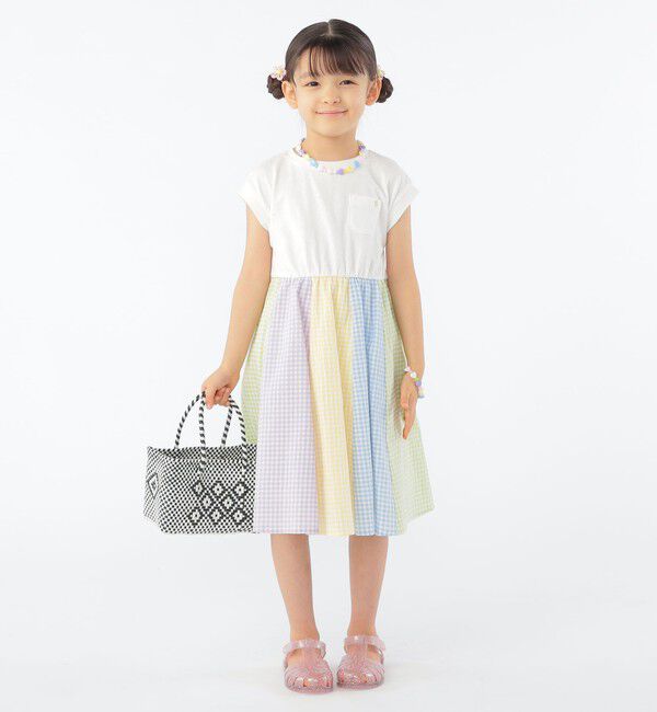 SHIPS KIDS「【SHIPS KIDS別注】Diminutivo:MINI BOLSA(SS)」|かごバッグ|