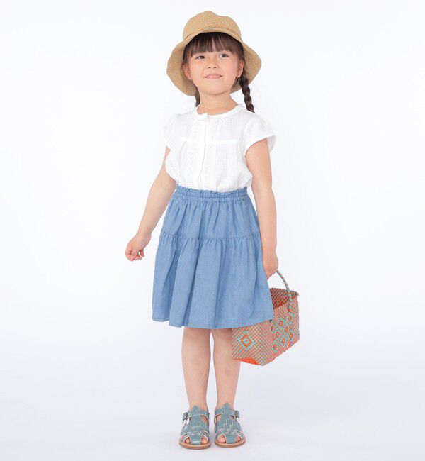 SHIPS KIDS「【SHIPS KIDS別注】Diminutivo:MINI BOLSA(SS)」|かごバッグ|