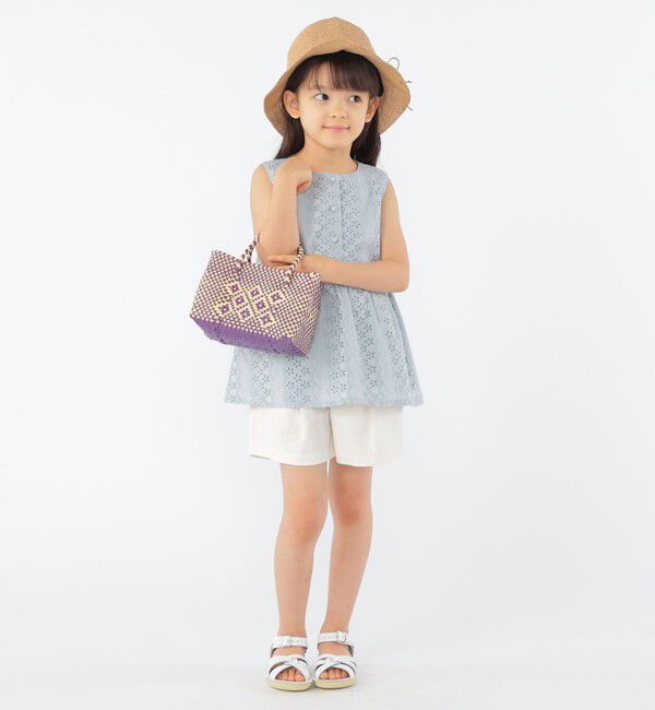 SHIPS KIDS「【SHIPS KIDS別注】Diminutivo:MINI BOLSA(SS)」|かごバッグ|