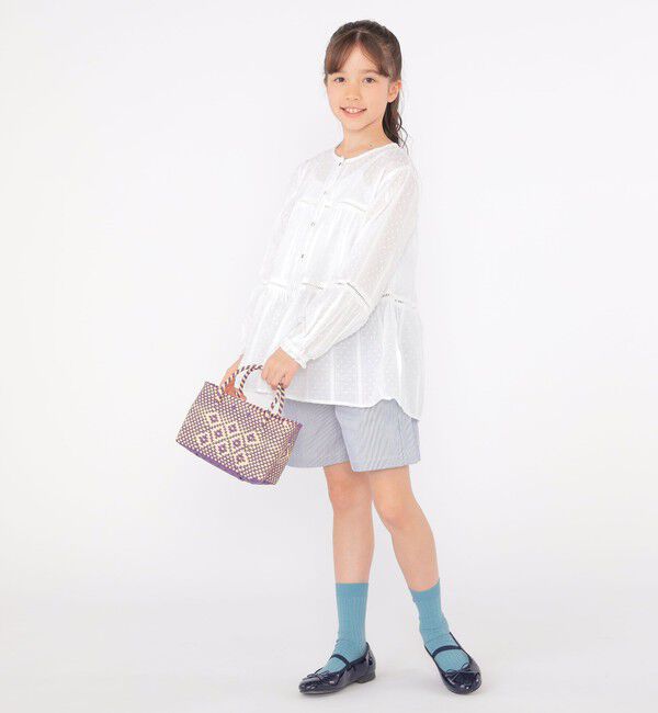 SHIPS KIDS「【SHIPS KIDS別注】Diminutivo:MINI BOLSA(SS)」|かごバッグ|
