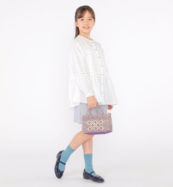SHIPS KIDS「【SHIPS KIDS別注】Diminutivo:MINI BOLSA(SS)」|かごバッグ|