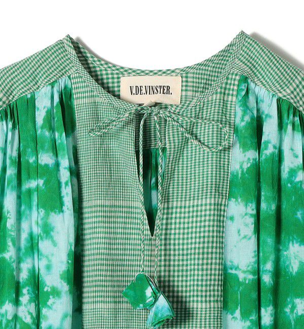 SHIPS for women「V.DE.VINSTER:〈手洗い可能〉タイダイ ワンピース」|ワンピース|