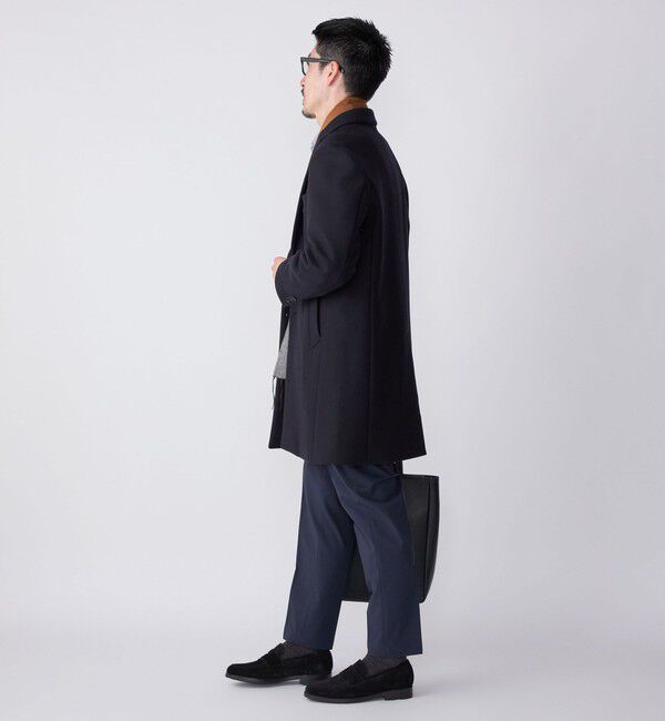 SHIPS「SHIPS: スーパー160'S メリノウール メルトン チェスターコート」|チェスターコート|