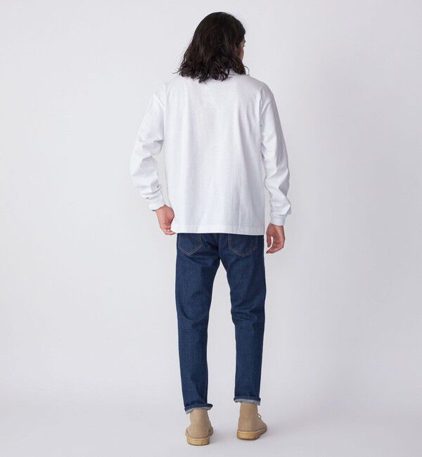 SHIPS「【WEB限定】SHIPS:〈汗染み防止加工〉ワンポイントロゴ ビッグシルエットヘビーウェイトTシャツ」|Tシャツ・カットソー|