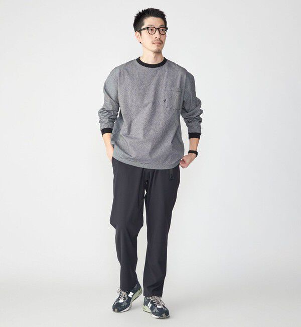 SHIPS「【WEB限定】SHIPS:〈汗染み防止加工〉ワンポイントロゴ ビッグシルエットヘビーウェイトTシャツ」|Tシャツ・カットソー|