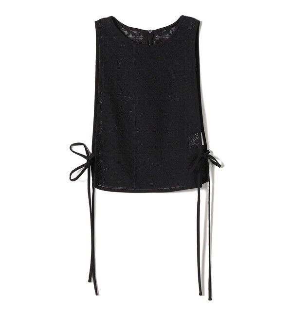 SHIPS for women「little black:2WAY ギャザー オパール レース ワンピース」|ドレス|