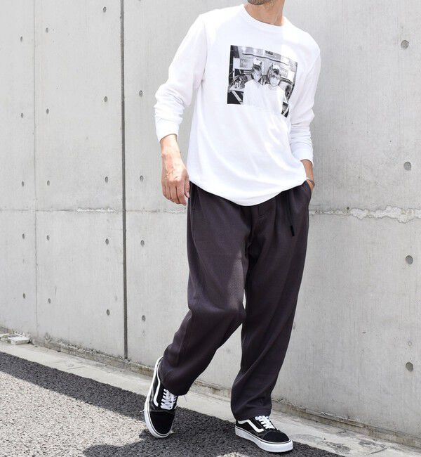 SHIPS any「【SHIPS any別注】GRAMICCI: ウールライク ルーズ テーパード パンツ◇」|チノ|