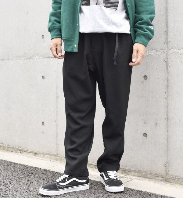 SHIPS any「【SHIPS any別注】GRAMICCI: ウールライク ルーズ テーパード パンツ◇」|チノ|