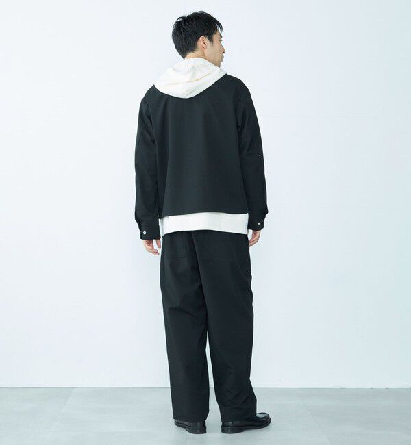 SHIPS「City Ambient Products: ウールライク ジップ ブルゾン (セットアップ対応)」|ブルゾン・スタジャン|