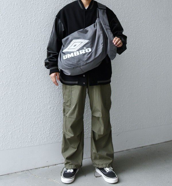 SHIPS any「【SHIPS any別注】UMBRO: LUMINOUS ビッグロゴ ショルダー バッグ◇」|ショルダー・メッセンジャー|
