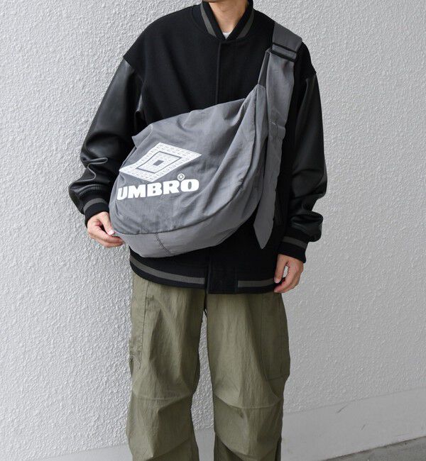 SHIPS any「【SHIPS any別注】UMBRO: LUMINOUS ビッグロゴ ショルダー バッグ◇」|ショルダー・メッセンジャー|
