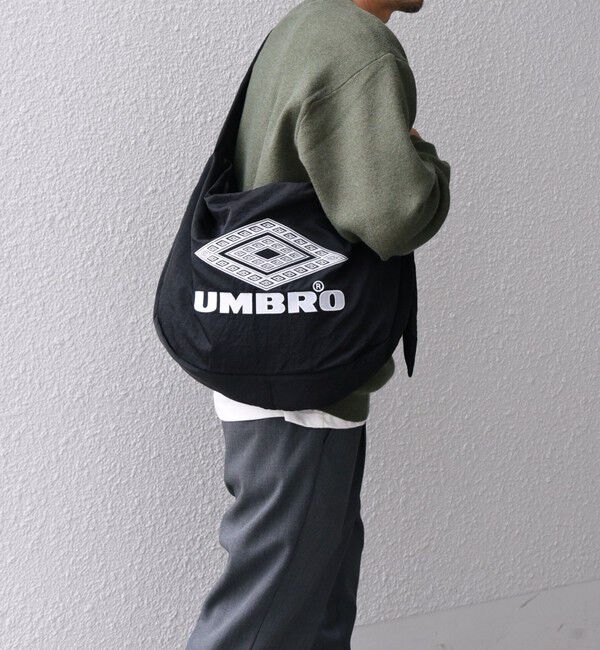 SHIPS any「【SHIPS any別注】UMBRO: LUMINOUS ビッグロゴ ショルダー バッグ◇」|ショルダー・メッセンジャー|