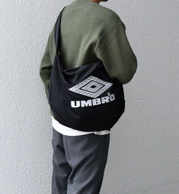 SHIPS any「【SHIPS any別注】UMBRO: LUMINOUS ビッグロゴ ショルダー バッグ◇」|ショルダー・メッセンジャー|