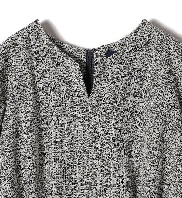 SHIPS for women「〈手洗い可能〉起毛 レース Iライン ワンピース」|ワンピース|