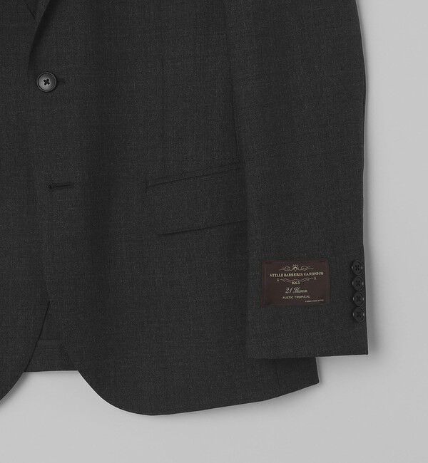 SHIPS Colors 「SHIPS Colors:CANONICO  スーツ ジャケット ソリッド(セットアップ対応可能)」|テーラードジャケット|