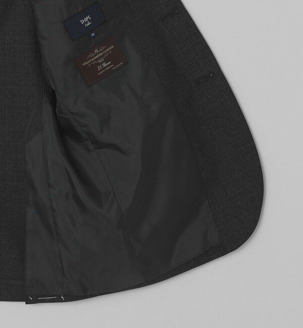 SHIPS Colors 「SHIPS Colors:CANONICO  スーツ ジャケット ソリッド(セットアップ対応可能)」|テーラードジャケット|