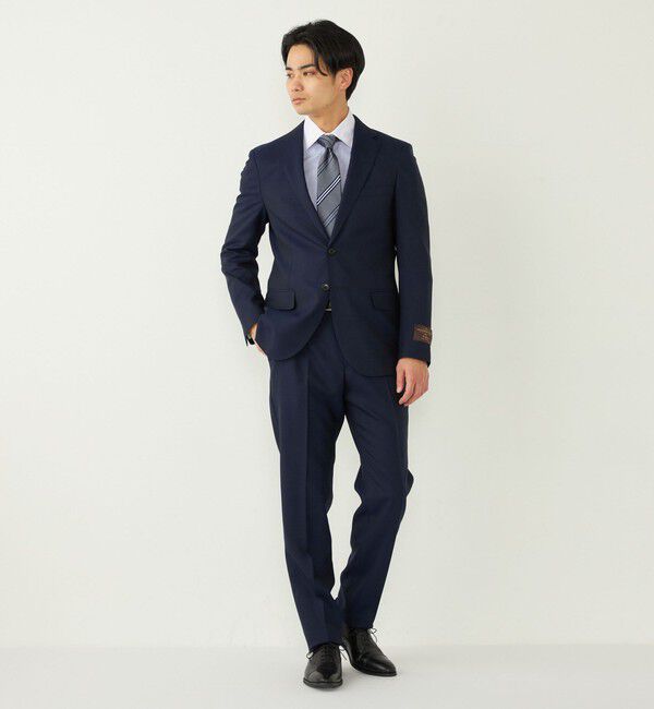 SHIPS Colors 「SHIPS Colors:CANONICO  スーツ ジャケット ソリッド(セットアップ対応可能)」|テーラードジャケット|