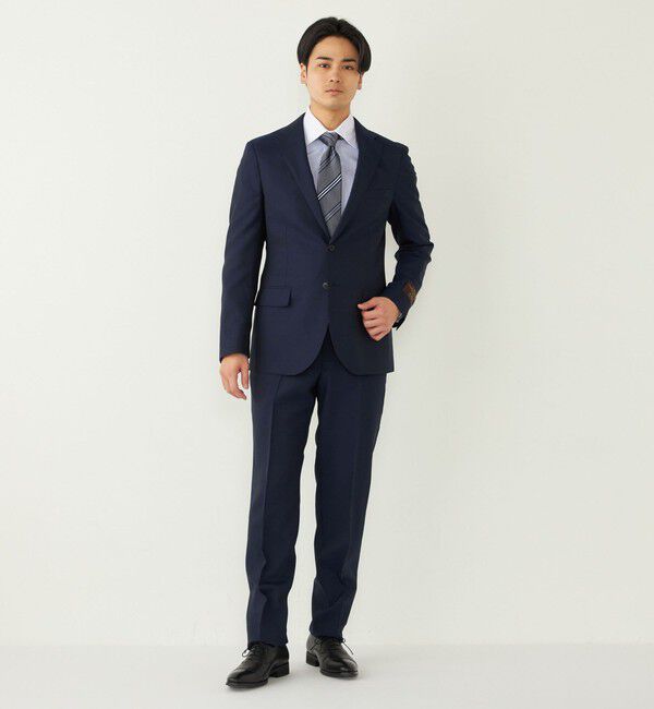 SHIPS Colors 「SHIPS Colors:CANONICO  スーツ ジャケット ソリッド(セットアップ対応可能)」|テーラードジャケット|