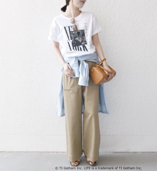 SHIPS any「GOOD ROCK SPEED:〈洗濯機可能〉LIFE PC フォト プリント TEE 25SS」|Tシャツ・カットソー|