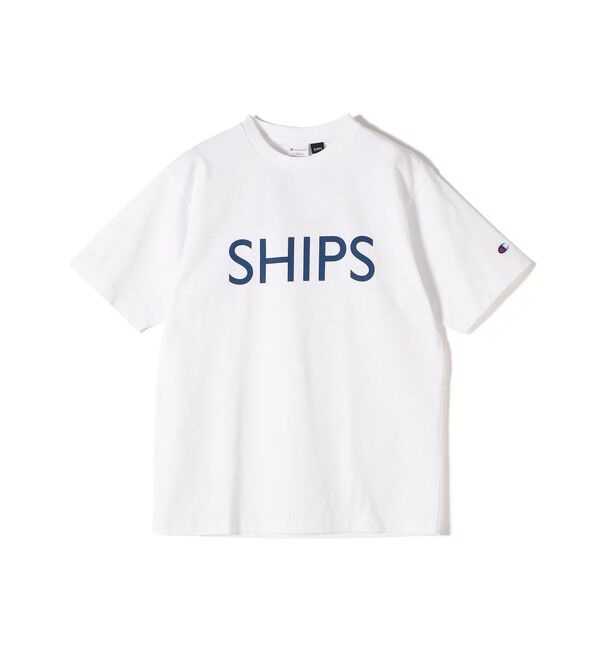 SHIPS for women「【SHIPS別注】Champion: SHIPS LOGO プリント TEE」|Tシャツ・カットソー|