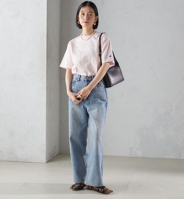 SHIPS for women「【SHIPS別注】Champion: SHIPS LOGO プリント TEE」|Tシャツ・カットソー|