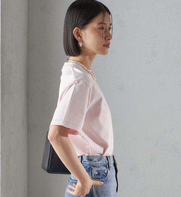 SHIPS for women「【SHIPS別注】Champion: SHIPS LOGO プリント TEE」|Tシャツ・カットソー|