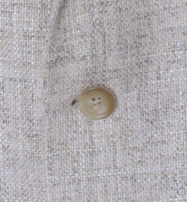 SHIPS「TAGLIATORE: メランジ ベージュ ホップサック ジャケット」|テーラードジャケット|