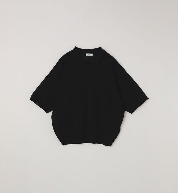 SHIPS any「SHIPS any:〈手洗い可能〉リネンミックス ハイゲージ ニット スキッパー ポロシャツ◇」|ポロシャツ|