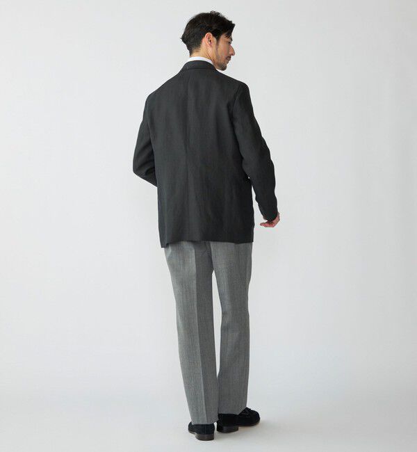 SHIPS「【SHIPS別注】CARUSO: リネン パイピング ジャケット」|テーラードジャケット|
