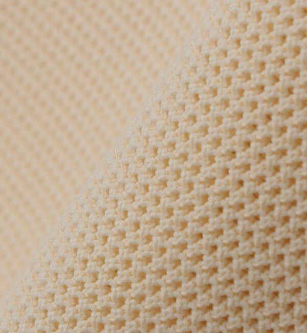 SHIPS「City Ambient Products:〈手洗い可能〉ポリエステル メッシュ ニット ショートスリーブ ポロ」|ポロシャツ|