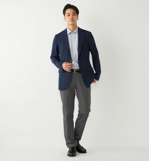 SHIPS Colors 「SHIPS Colors:SMART TECH(R) ノーアイロン セミワイドカラー シャツ」|シャツ・ブラウス|