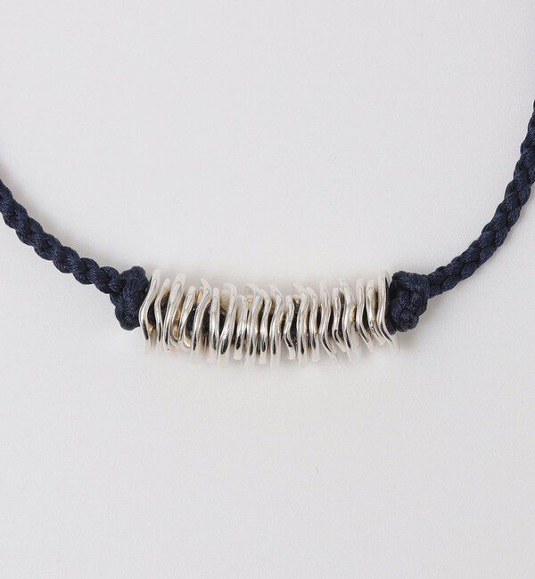 SHIPS「XOLO: PIECE LINK SILK CORD」|ブレスレット・バングル|